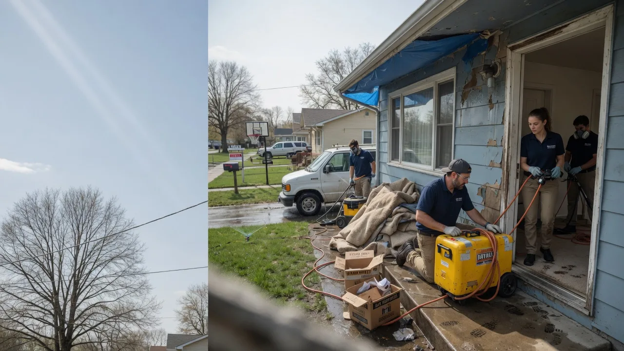 Basement Flood Cleanup in Baileyville, IL near me